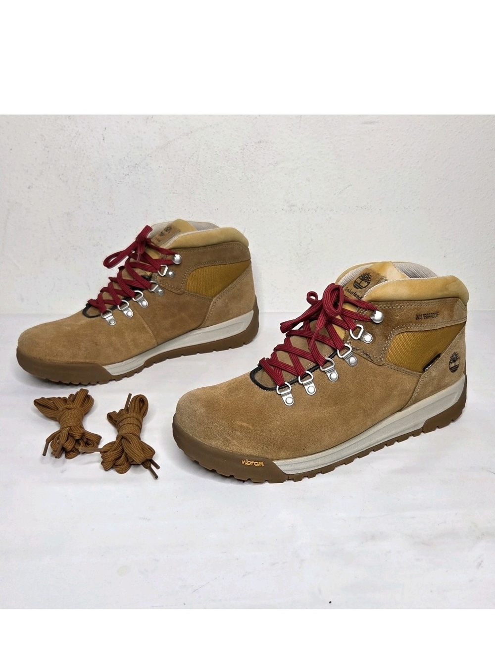 Timberland JCrew GT Scramble Hiking Boots Mens 11.5 Waterproof Vibram Cordura